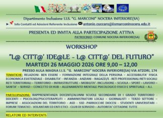 La città del Futuro e la Città Ideale, workshop al Marconi di Nocera