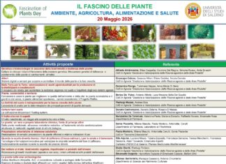 Il fascino delle piante all’Univesità di Salerno