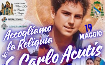 La Reliquia di San Carlo Acutis a Mariconda martedì 19