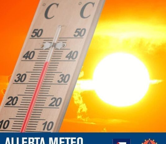 Allerta ondate di calore dalle 10 di sabato 20