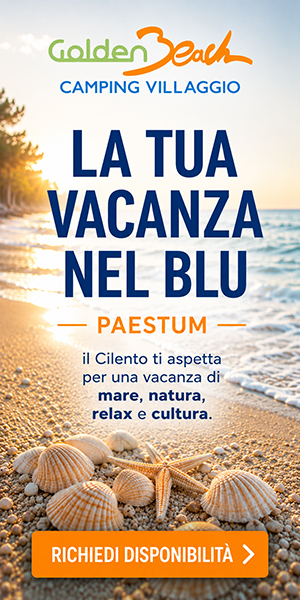 Villaggio Turistico Golden Beach a Paestum nel cuore del Cilento, bungalow direttamente sulla spiaggia