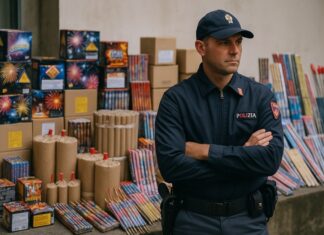 Maxi sequestro di materiale pirotecnico a Salerno: la Polizia intensifica i controlli sequestro materiale pirotecnico
