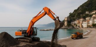 ripascimento spiaggia Cetara