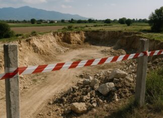Sequestrata una cava abusiva a Battipaglia: area agricola di 4000 mq sotto i sigilli cava abusiva Battipaglia