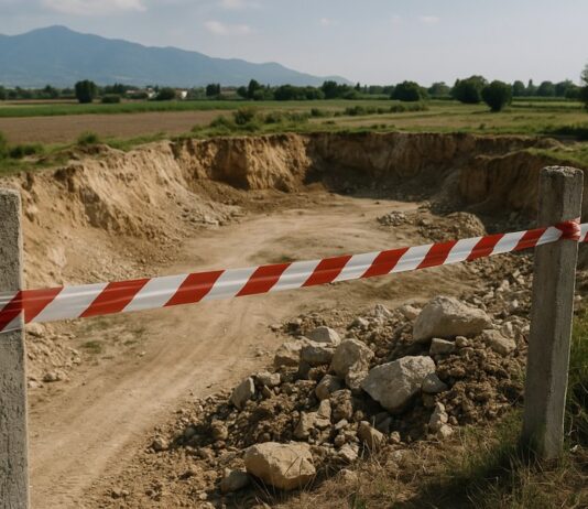Sequestrata una cava abusiva a Battipaglia: area agricola di 4000 mq sotto i sigilli cava abusiva Battipaglia