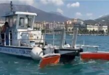Ritorna il servizio Spazzamare a Salerno: presentazione ufficiale al Porto Marina d’Arechi