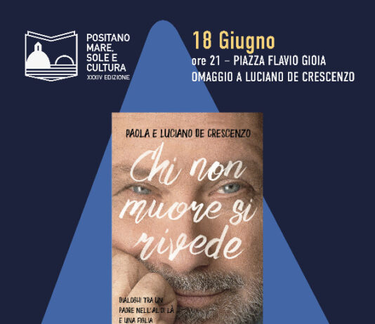 Positano Mare, Sole e Cultura, Paola De Crescenzo giovedì 18