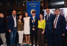 Il giovanissimo Vincenzo Petrozzino Presidente dell’Interact Club Salerno.