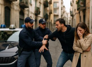 Lite in strada a Salerno: arrestato uomo per violenza contro l’ex moglie violenza contro ex moglie
