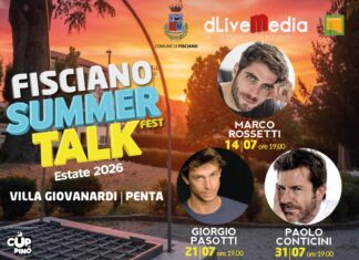 Fisciano Summer Talk Fest, 2 appuntamenti a Penta
