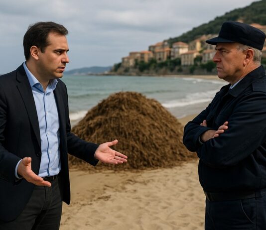 Scontro Istituzionale a Castellabate per la Rimozione della Posidonia dalle Spiagge rimozione della Posidonia