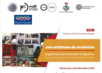 Montesano sulla Marcellana diventa la capitale della conservazione fotografica con la scuola estiva per archivisti Montesano sulla Marcellana