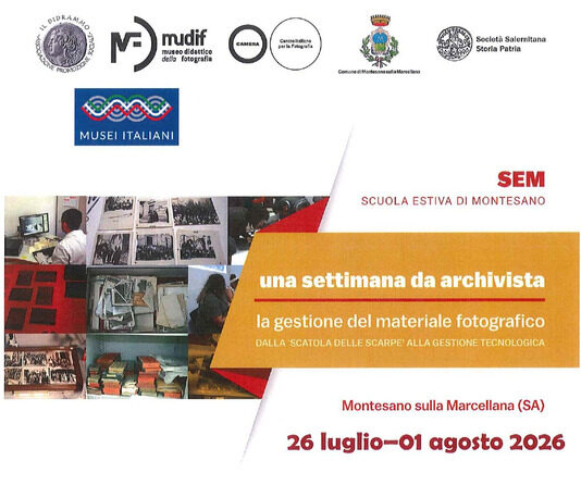 Montesano sulla Marcellana diventa la capitale della conservazione fotografica con la scuola estiva per archivisti Montesano sulla Marcellana
