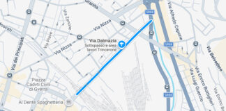via Dalmazia sottopasso