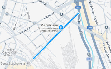 via Dalmazia sottopasso