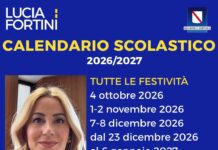 Scuola, il calendario 2026-27