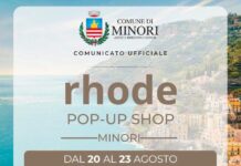 Skincare, Rhode sbarca a Minori per 4 giorni