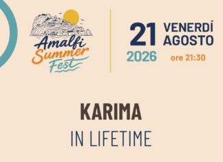 Lifetime, Karima ad Amalfi venerdì 21
