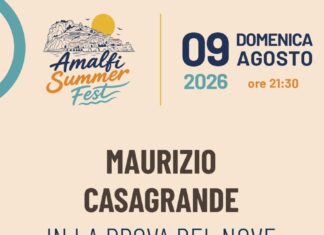 La Prova del nove, Maurizio Casagrande ad Amalfi domenica 9