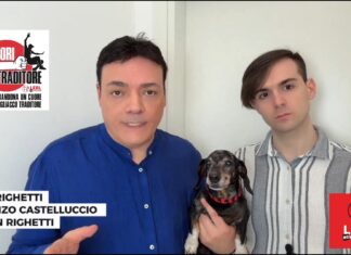 Fuori il traditore, Igor Righetti e Lorenzo Castelluccio con Leal per gli animali abbandonati