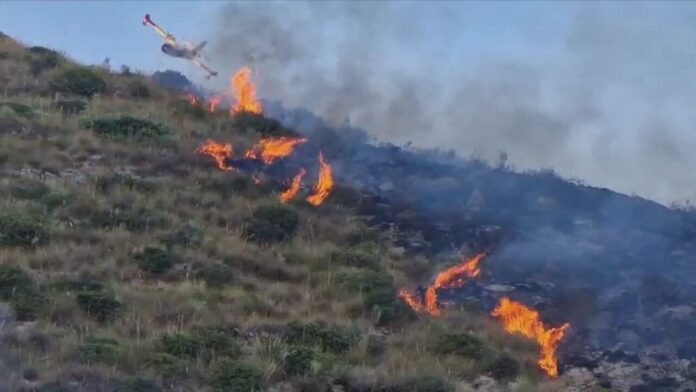 incendio san giovanni a piro
