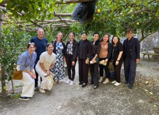 Amalfi, la diplomazia thailandese in visita ai limoneti GIAHS