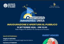 Osservatorio Astronomico dell’Università di Salerno, presentazione martedì 15