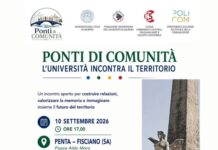 Ponti di Comunità, giovedì 10 a Penta di Fisciano