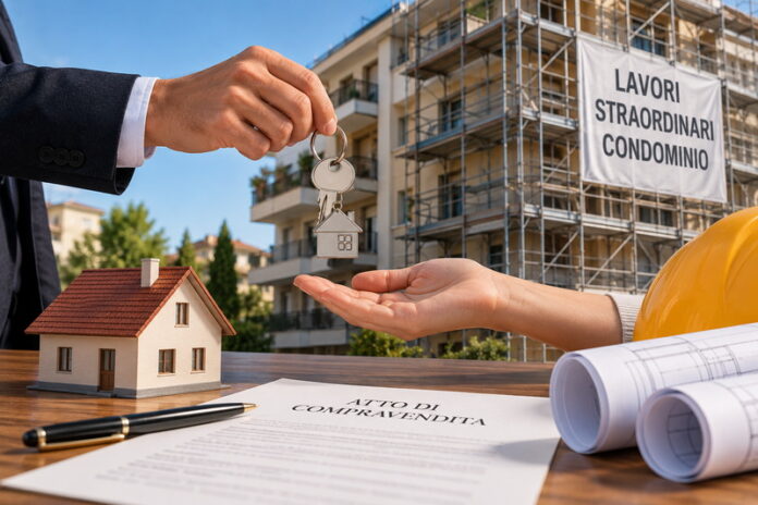 vendita casa problemi lavori condominiali