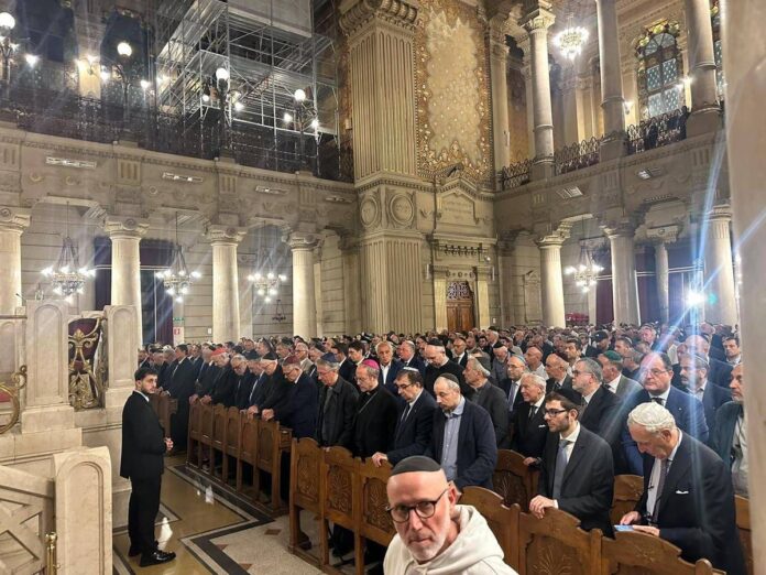 Al tempio di Roma la commemorazione per il 7 ottobre e l’attentato del 9 ottobre 1982