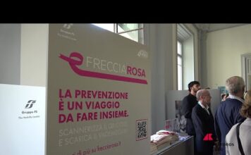 Al via la 16esima edizione di FrecciaRosa, la prevenzione viaggia in treno