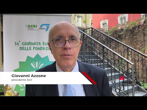 Azzone (Acri): “Prevenzione filo conduttore della Giornata europea della fondazioni”