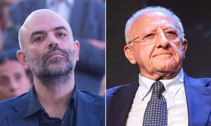 “De Luca satrapo”, archiviato il procedimento contro Saviano