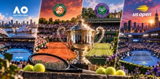 Grande slalom tennis