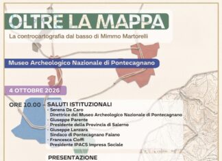 Oltre la Mappa. La controcartografia dal basso di Mimmo Martorelli, domenica 4 Museo di Pontecagnano