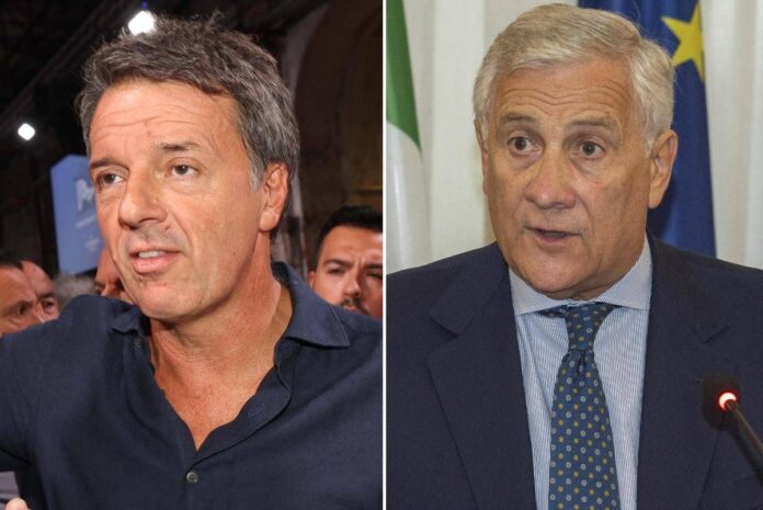 Renzi chiama i riformisti: “Lasciate il centrodestra”. Tajani: “Solo Forza Italia è il centro”