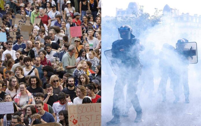 Studenti in piazza in tutta la Francia: decine di migliaia alle manifestazioni di protesta, scontri a Parigi