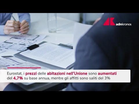 Ue, prezzi case +4,7% nel secondo trimestre