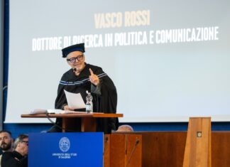 Il dottorato honoris causa a Vasco Rossi