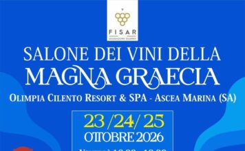 Ascea Marina ospita il Salone dei Vini della Magna Grecia dal 23 al 25 ottobre Salone dei Vini della Magna Grecia