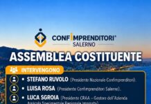 Assemblea Costituente di Confimprenditori Salerno il 23 ottobre Assemblea Costituente Confimprenditori