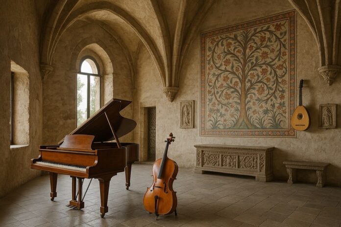 Salotto musicale di Nevile Reid