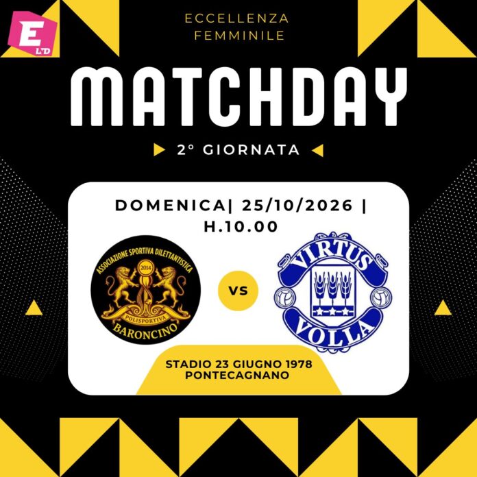 eccellenza-femminile-baroncino-ospita-la-virtus-vo Baroncino Virtus Volla