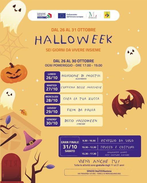 halloween-a-desteenazione-laboratori-e-divertiment Halloween a DesTEENazione