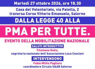 Incontro pubblico a Salerno sulla Procreazione Medicalmente Assistita PMA per tutte