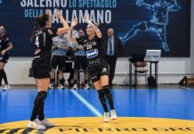 Jomi Salerno pronta per la sfida contro Erice in Serie A1 femminile Jomi Salerno Erice