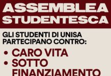 mobilitazione studentesca Fisciano