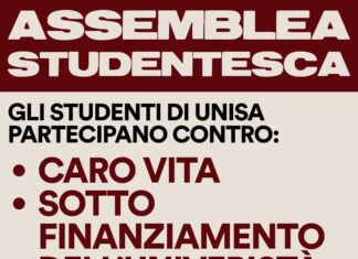 Mobilitazione studentesca a Fisciano per i diritti allo studio mobilitazione studentesca Fisciano