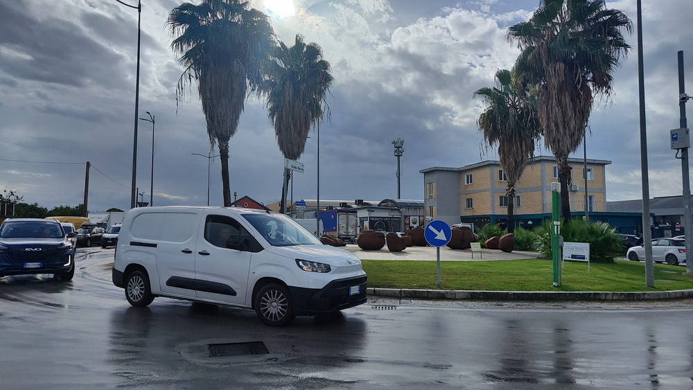 protesta autotrasportatori zona industriale salerno