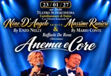 Tributo a Nino D’Angelo e Massimo Ranieri al Teatro Super Cinema tributo canzone napoletana